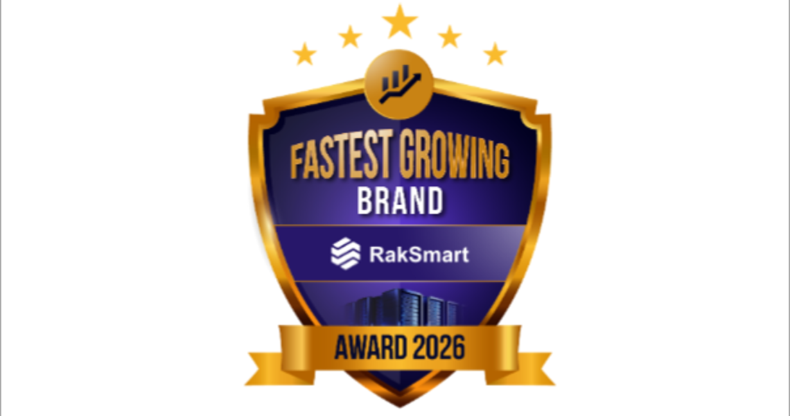 卓越实力获行业认可，RakSmart荣膺HostingSeekers“2026年度增长最快主机品牌”大奖缩略图